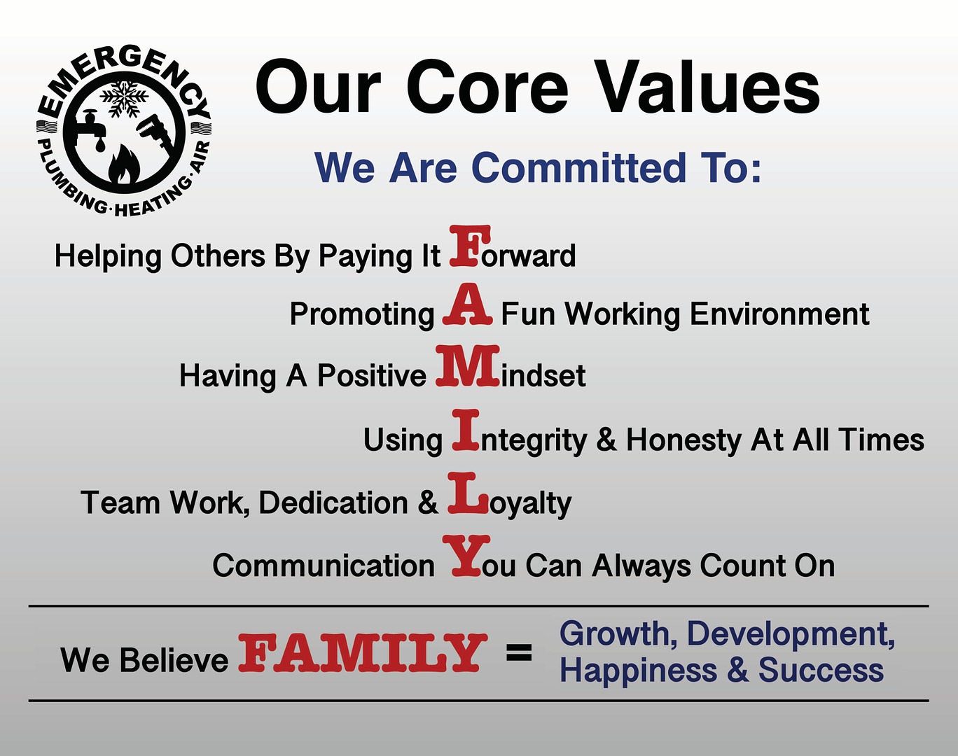 Our core values