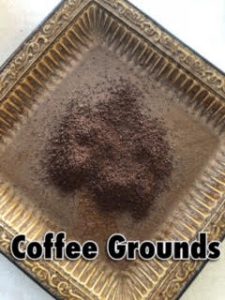 coffee grounds